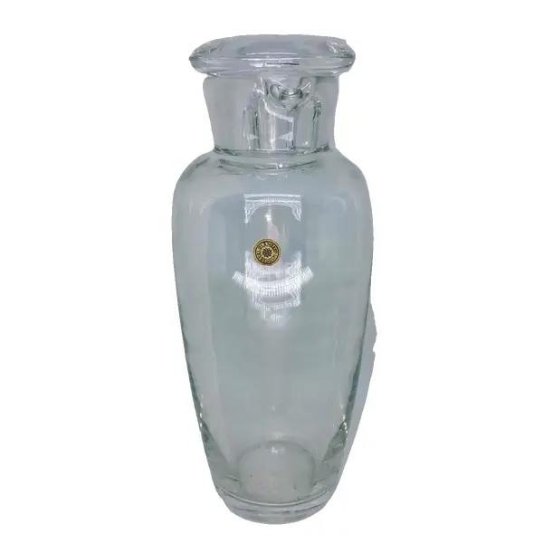 Foto de um(a) Antiga Rara Garrafa Coqueteleira Cristal Val Saint Lambert, da categoria de Garrafas. Val Saint Lambert. Linda garrafa, coqueteleira Art Deco, em cristal translúcido e com incrível brilho natural, da famosa... Vendido no marketplace Trésors.