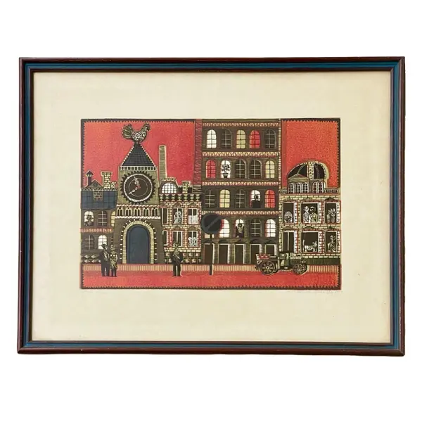 Foto de um(a) Gabriela, datada de 1969 é um serigrafia medindo 59 x 75 cm e assinada a mão, da categoria de Serigrafia. Vendido no marketplace Trésors.