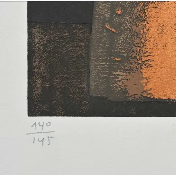 Foto de um(a) Inos Corradin, Jarras, serigrafia 34 x 26 cm sem moldura e assinada à mão, da categoria de Serigrafia. Mostrado de uma perspectiva diferente. Vendido no marketplace Trésors.