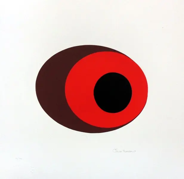 Foto de um(a) OLHO 70 X 70 CM - Julia Rosolen, da categoria de Serigrafia. Serigrafia original póstuma do artista Julia Rosolen. Dimensões: Altura: 70 cm Largura: 70 cm Breve biografia do artista:... Vendido no marketplace Trésors.