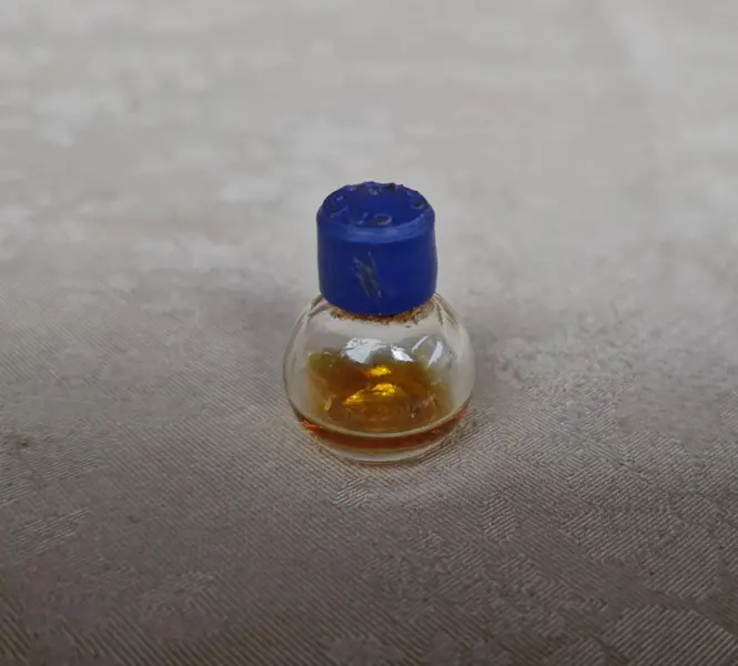 Foto de um(a) Rara coleção de mini frascos antigos de perfumes franceses, da categoria de Outros colecionáveis. Rara coleção com seis belos mini frascos antigos de perfumes franceses, sendo: Muguet Caron, Shocking Schiaparelli, Caron... Mostrado de uma perspectiva diferente. Vendido no marketplace Trésors.