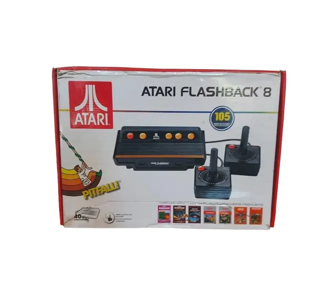 Foto de um(a) Console Atari Flashback 8, da categoria de Videogames e jogos de fliperama. Console Atari Flashback 8 Classic Game com 105 Jogos Atari. Vendido no marketplace Trésors.