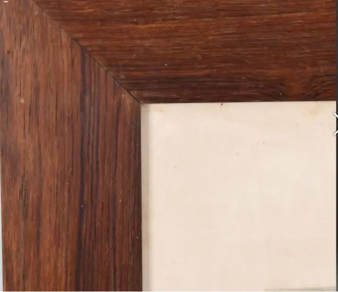 Foto de um(a) Renomada gravura inglesa com moldura em Jacarandá, da categoria de Impressões. Esta rara peça é uma renomada gravura histórica inglesa do tipo aquatinta, intitulada Knee Deep. Ela faz parte da célebre... Mostrado de uma perspectiva diferente. Vendido no marketplace Trésors.