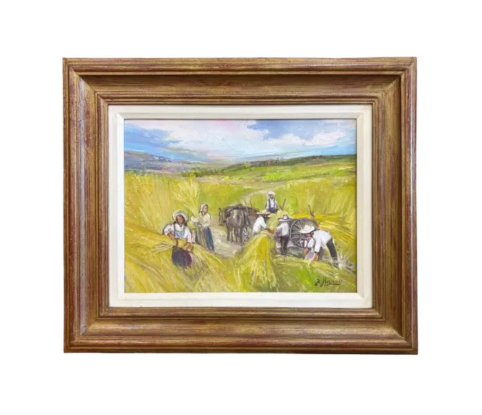 Foto de um(a) Ronaldo Hammes, da categoria de Pinturas. Óleo sobre tela do grande artista paranaense Ronaldo Hammes.Mede 49x58cm. Vendido no marketplace Trésors.