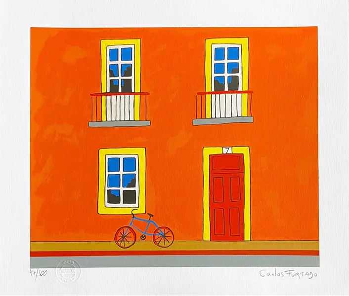 Foto de um(a) FACHADA Coral (30 x 35 cm) - Carlos Furtado, da categoria de Serigrafia. Serigrafia original póstuma do artista Carlos Furtado. Dimensões: Altura: 30 cm Largura: 35 cm Breve biografia do artista:... Vendido no marketplace Trésors.