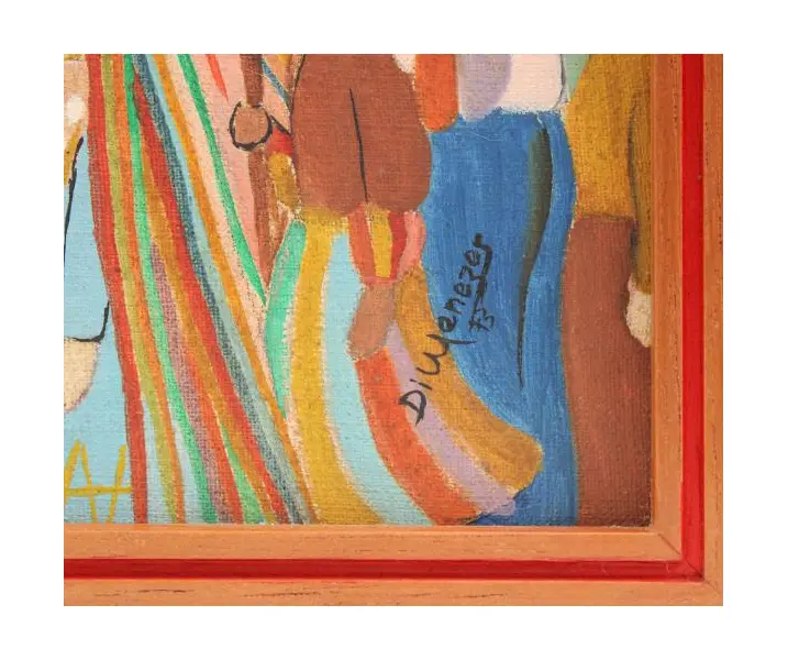 Foto de um(a) Arte genuinamente naif - Brasil, da categoria de Pinturas. A Essência Pura e Espontânea da Pintura Primitivista Uma verdadeira joia para colecionadores e investidores que priorizam a... Mostrado de uma perspectiva diferente. Vendido no marketplace Trésors.