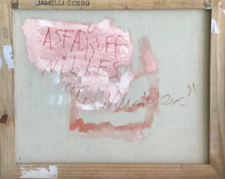 Foto de um(a) Asfaduroff Nibbes, Les Musiciens, AST, da categoria de Pinturas. Asfaduroff Nibbes (Montevidéu, Uruguai, 14 de novembro de 1954), Les Musiciens, AST, ACID, 50 x 60, 2026, em perfeito... Mostrado de uma perspectiva diferente. Vendido no marketplace Trésors.