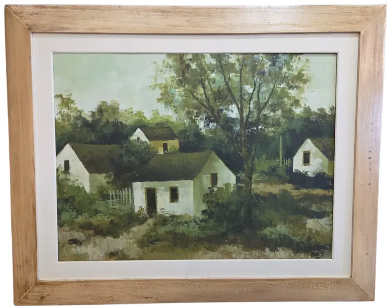 Foto de um(a) Quadro Pintura a Óleo Paisagem Rural de Fernando Ikoma – Assinado, da categoria de Pinturas. Bela e expressiva obra de arte do renomado artista paranaense Fernando Ikoma, conhecido tanto por sua trajetória marcante... Vendido no marketplace Trésors.