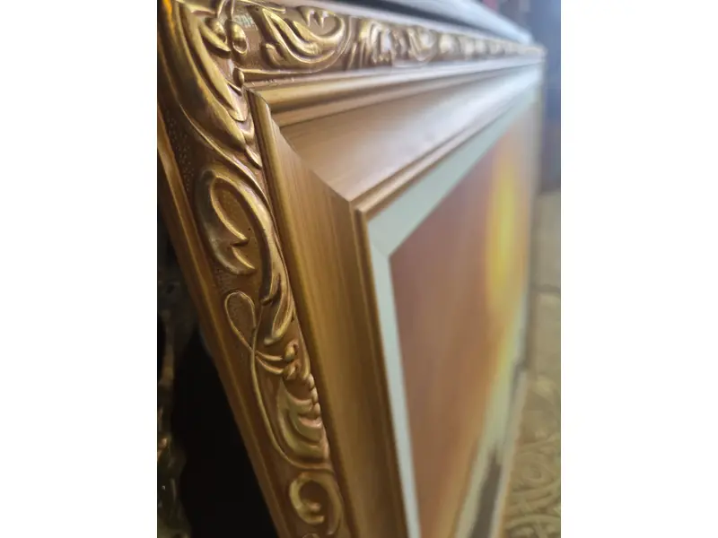 Foto de um(a) “Praia dos Rochedos” – Erico da Silva, da categoria de Pinturas. Belíssimo quadro “Praia dos Rochedos”, de Erico da Silva, retratando uma paisagem litorânea ao entardecer, com o sol intenso... Mostrado de uma perspectiva diferente. Vendido no marketplace Trésors.