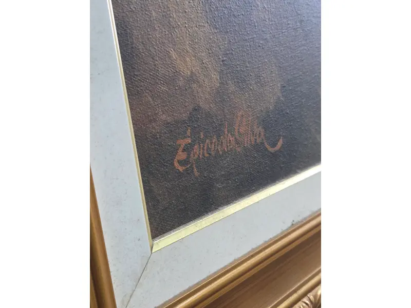 Foto de um(a) “Praia dos Rochedos” – Erico da Silva, da categoria de Pinturas. Belíssimo quadro “Praia dos Rochedos”, de Erico da Silva, retratando uma paisagem litorânea ao entardecer, com o sol intenso... Mostrado de uma perspectiva diferente. Vendido no marketplace Trésors.