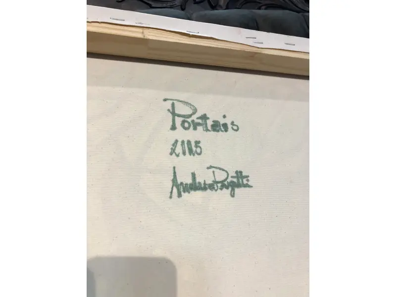Foto de um(a) Andrea Prezutti - Portais, da categoria de Pinturas. Óleo sobre tela da grande artista paranaense Andrea Prezutti. Sem moldura. Mostrado de uma perspectiva diferente. Vendido no marketplace Trésors.