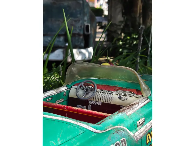 Foto de um(a) Carrinho Americano Marx Squad Car, da categoria de Carros e caminhões de brinquedo. Autêntico carrinho americano da renomada fabricante Marx, produzido entre as décadas de 1940 e 1950. Peça original de época,... Mostrado de uma perspectiva diferente. Vendido no marketplace Trésors.
