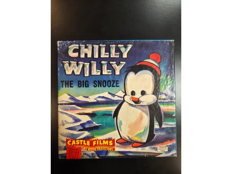 Foto de um(a) Filme Super 8 Chilly Willy, da categoria de Projetores. Filmes Super 8 americanos, originais de época, destinados a projeção e coleção. Peças que representam um importante capítulo... Mostrado de uma perspectiva diferente. Vendido no marketplace Trésors.