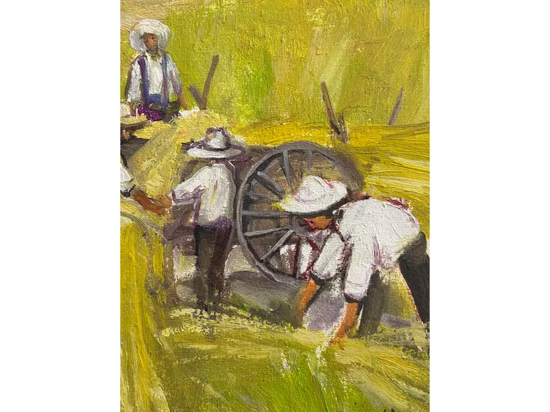 Foto de um(a) Ronaldo Hammes, da categoria de Pinturas. Óleo sobre tela do grande artista paranaense Ronaldo Hammes.Mede 49x58cm. Mostrado de uma perspectiva diferente. Vendido no marketplace Trésors.