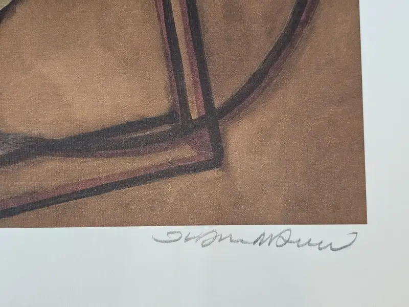 Foto de um(a) Juarez Machado, serigrafia 39 x 55 cm, assinada à mão e sem moldura, da categoria de Serigrafia. Mostrado de uma perspectiva diferente. Vendido no marketplace Trésors.