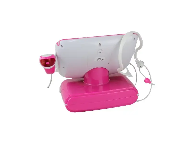 Foto de um(a) Caixa registradora da Barbie, da categoria de Brinquedos antigos. Divertida caixa registradora da Barbie com o microfone e scaner da marca INTEK/MATTEL. Alimentada a pilhas AA, possui 3... Mostrado de uma perspectiva diferente. Vendido no marketplace Trésors.