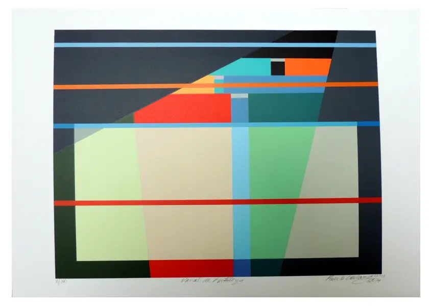 Foto de um(a) Varal de Fortaleza 50 x 70 cm - Paulo Calazans, da categoria de Serigrafia. Serigrafia original póstuma do artista Paulo Calazans. Dimensões: Altura: 50 cm Largura: 70 cm Breve biografia do artista:... Vendido no marketplace Trésors.