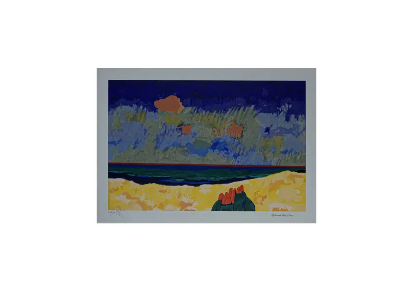 Foto de um(a) Aldemir Martins - Marinha, serigrafia, exemplar 60 de 100, tiragem póstuma editada pelo Estúdio Aldemir Martins - COM MOLDURA E CERTIFICADO, da categoria de Serigrafia. Aldemir Martins foi um célebre pintor, desenhista, gravador, ilustrador e escultor autodidata brasileiro. Nascido no Ceará,... Vendido no marketplace Trésors.