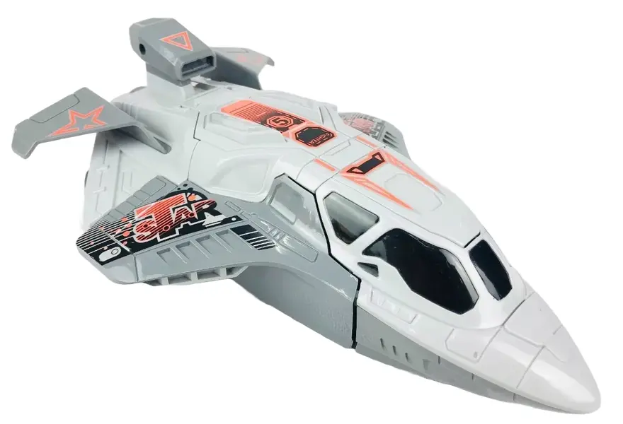 Foto de um(a) Brinquedo auto robotico avião vira robô, da categoria de Modelos de aviões. Esse avião é um brinquedo que qualquer uma criança gostaria de ganhar. Isso porque além dele de ser um avião, ele se... Vendido no marketplace Trésors.
