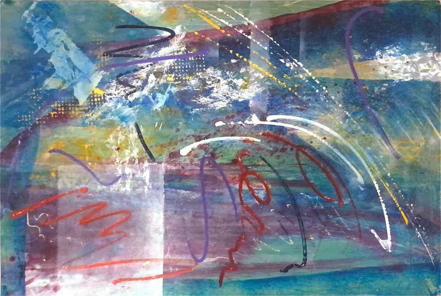 Foto de um(a) Adriana Banfi - Técnica Mista, sem título, 1991, medindo 50x70cm, sem moldura e assinado à mão, da categoria de Pinturas. Adriana Banfi - Técnica Mista, sem título, 1991, medindo 50x70cm, sem moldura e assinado à mão. Vendido no marketplace Trésors.