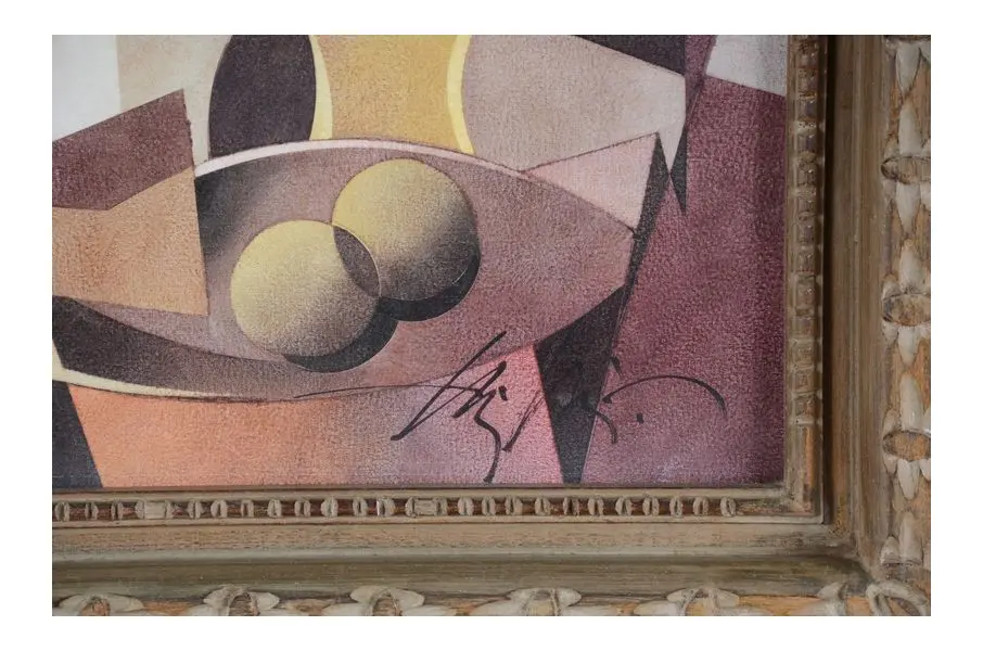 Foto de um(a) Henri Carrières, Natureza Morta, óleo sobre tela assinado a mão pelo artista, da categoria de Pinturas. Henri Carrières, Natureza Morta, óleo sobre tela, medindo 38 x 48 (obra) e 50 x 60 (com linda moldura de madeira) e assinado... Mostrado de uma perspectiva diferente. Vendido no marketplace Trésors.